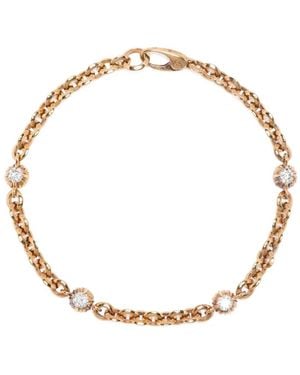 Lizzie Mandler ホワイトダイヤモンド ブレスレット 18kイエローゴールド - メタリック