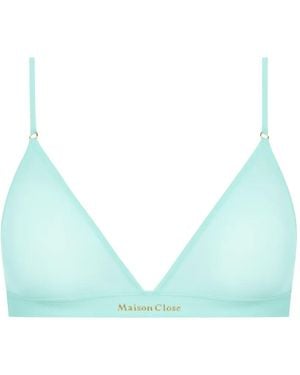 Maison Close Sujetador Double Sens - Azul