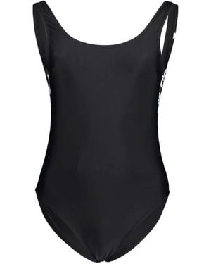 Fila Logo-Tape Swimsuit - Black