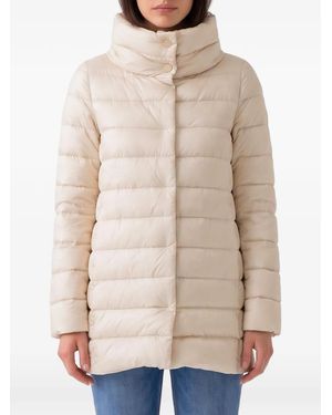 Herno Amelia Quilted Down Coat - Natural