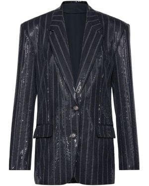 Brunello Cucinelli Sequinned Jacket - Blue