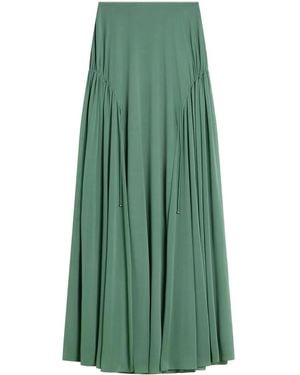Lanvin Jersey Maxi Skirt - Green