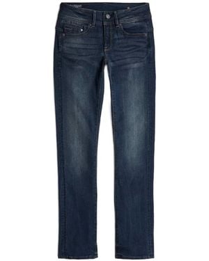 G-Star Midge Straight Jeans - Blue