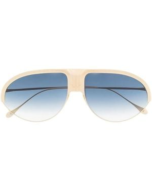 Rigards Oversized-Frame Sunglasses - Blue