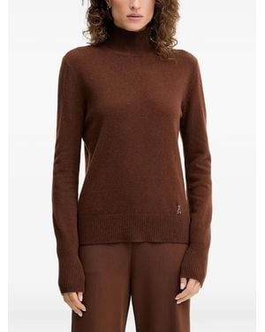 Patrizia Pepe Roll-Neck Jumper - Brown