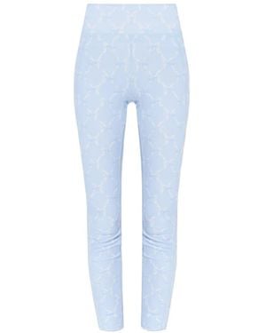 LoveShackFancy Bow Pattern Legging - Blue