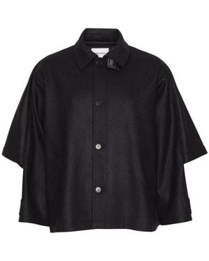 Henrik Vibskov Uncut Wool Jacket - Black