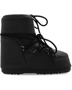 Moon Boot Icon Ankle Boots - Black