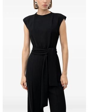 HUGO Belted Jumpsuit - Black