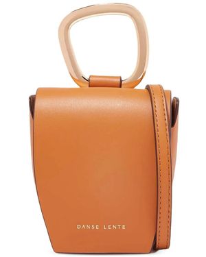 Danse Lente Bolso Bombonera Pablo Con Asa - Naranja