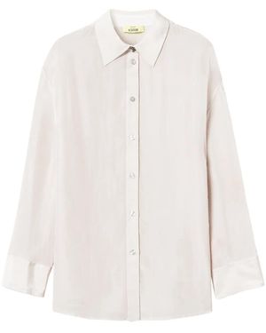Twinset Myfo Satin Shirt - White