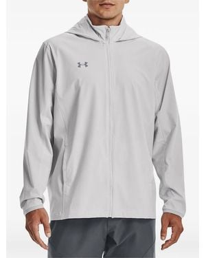 Under Armour Squad 3.0 Zip-Up Jacket - Grey