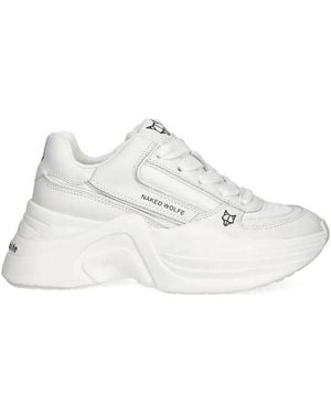 Naked Wolfe Temple Trainers - White
