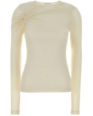 Agolde Long-Sleeve T-Shirt - Natural