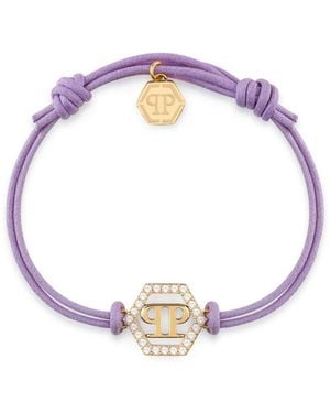 Philipp Plein Friendship Hexagon Bracelet - Pink