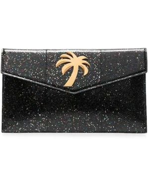 Palm Angels Palm Beach Night Out Clutch Bag - Black