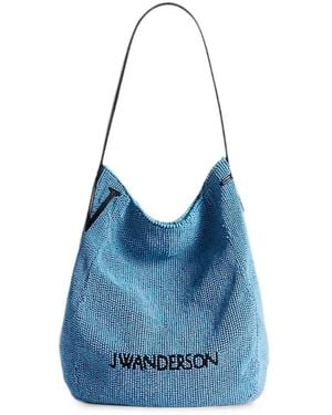JW Anderson Small Bulb Shoulder Bag - Blue
