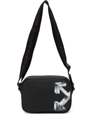 Off-White c/o Virgil Abloh Heritage Messengertas - Zwart