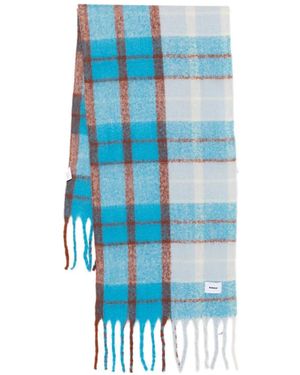 Bonsai Fringed Scarf - Blue