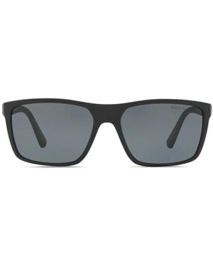 Polo Ralph Lauren Ph4133 Rectangle-Frame Sunglasses - Grey