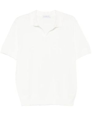 Manuel Ritz V-Neck T-Shirt - White
