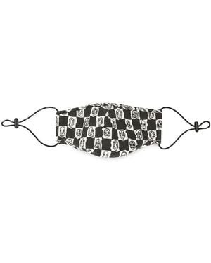 Haculla Blurry Dad Face Mask - Black