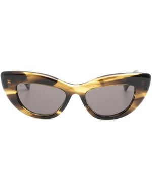 Gucci Cat-Eye-Frame Sunglasses - Gray