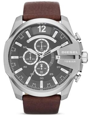 DIESEL Mega Chief 51Mm Watch - Gray