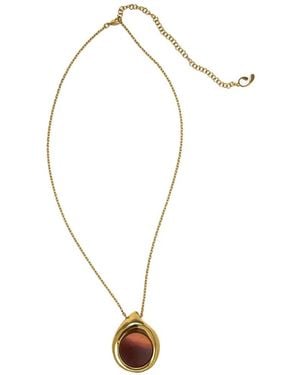 Panconesi Dusk Agate-Pendant Necklace - White