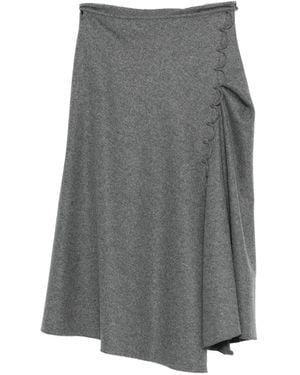 Victoria Beckham Gonna Asimmetrica - Grigio