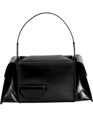 Merryl Tielman Barbara Leather Shoulder Bag - Black