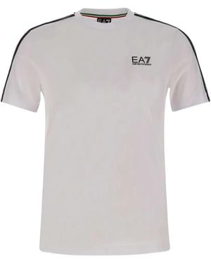 EA7 Litalian Spirit Cotton T-Shirt - White