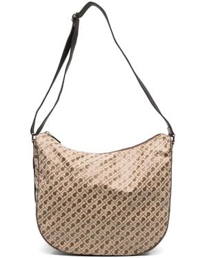 Gherardini Schultertasche Mit Print - Weiß