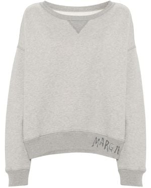 Maison Margiela ロゴ スウェットスカート - グレー