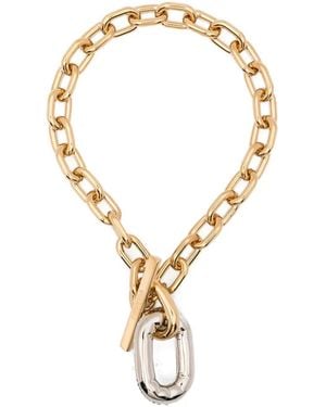 Rabanne Chunky Chain Bracelet - White