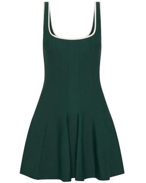 The Upside Maxine Racquet Mini Dress - Green