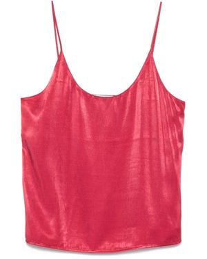 Scotch & Soda サテントップ - レッド