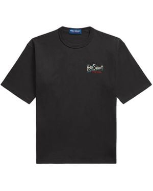 Polo Ralph Lauren Relaxed Fit Polo Sport T-Shirt - Black