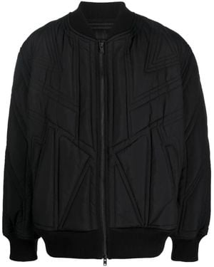 Y-3 Quilted Bomber Jacket - Black