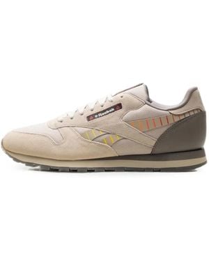 Reebok X Hot Ones Classic Leather Scoville Levels Sneakers - White