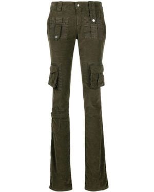 Blumarine スキニー カーゴパンツ - グリーン