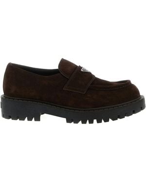 Prada Klassische Loafer - Schwarz