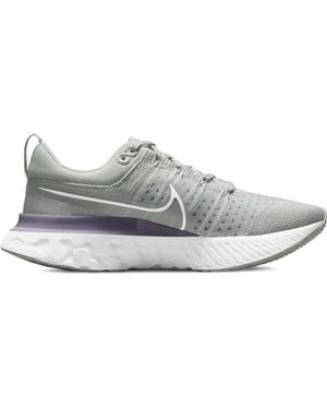 Nike React Infinity Run Flyknit 2 "Lilac" Sneakers - White