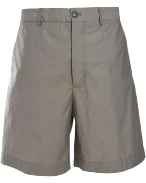 Slowear Straight-Leg Shorts - Gray