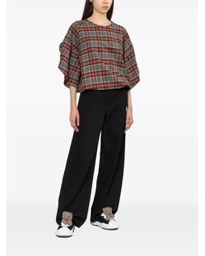 Agolde Weite Jeans Im Five-Pocket-Design - Schwarz
