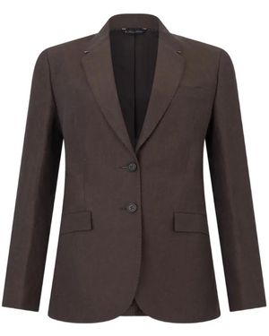 Brooks Brothers Blazer À Simple Boutonnage - Brown