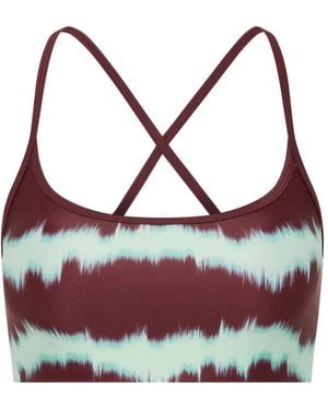 The Upside Rio Badu Sports Bra - Brown