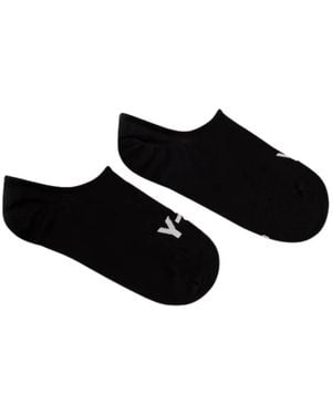 Y-3 Logo Socks - Black