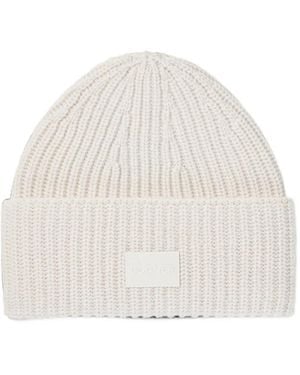 Bogner Gorro Larah Con Parche Del Logo - Blanco