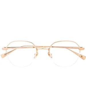 EQUE.M Gafas Water Drop Con Montura Redonda - Blanco
